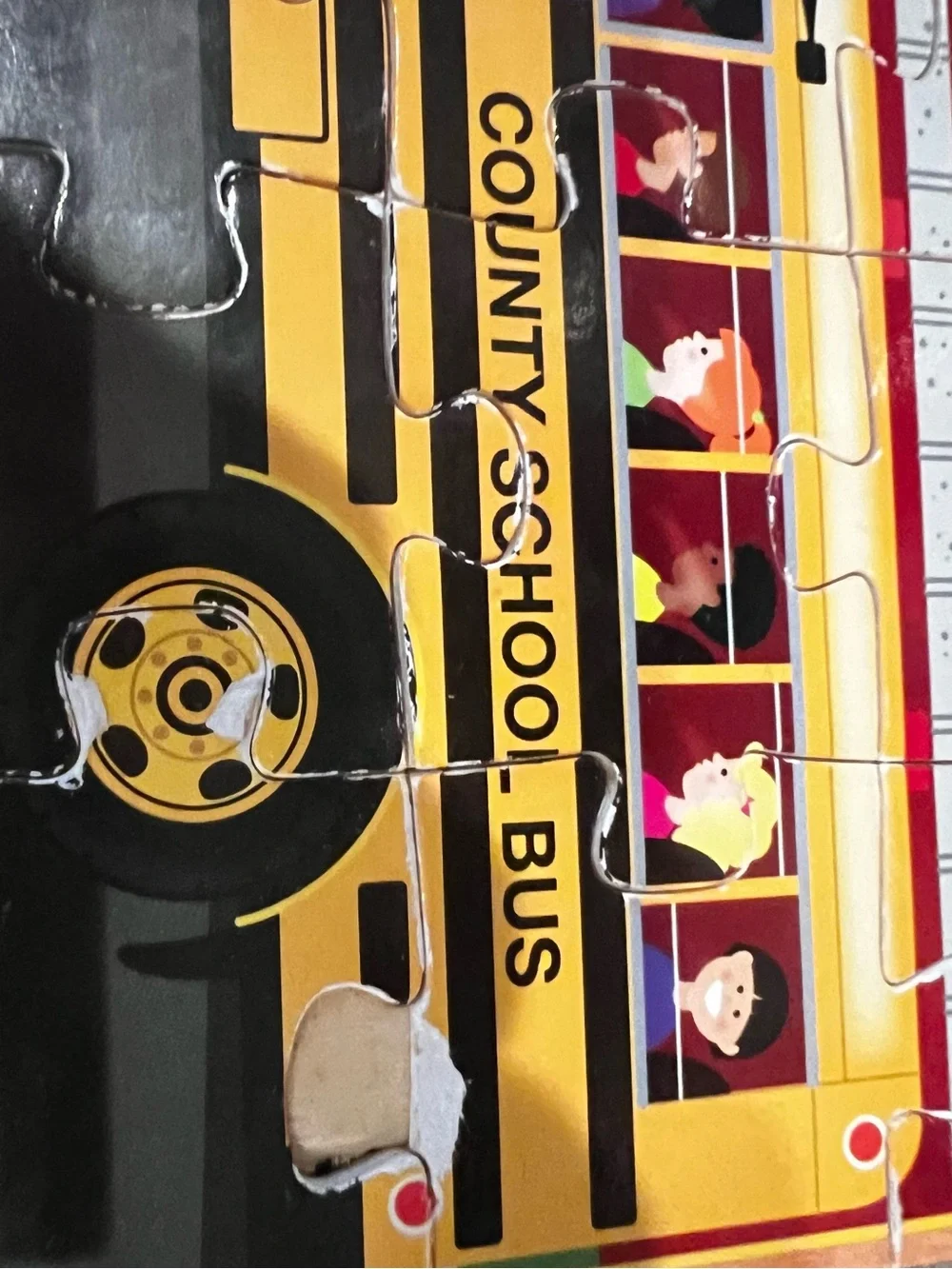 Mellisa & Doug Kids Wooden Puzzle - 3 sets of 4
